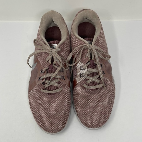 Nike Flex Trainer 8 Shoes‎ Womens 10 Pink Smokey Mauve 924340-200 Running Shoes - Picture 3 of 12